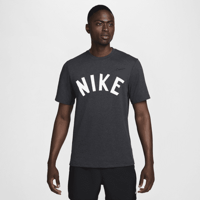 Haut à manches courtes Dri-FIT Nike Primary Swoosh pour homme