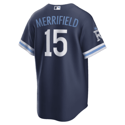 MLB Kansas City Royals City Connect (Whit Merrifield) Men's Replica Baseball Jersey