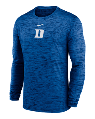 Мужская футболка Duke Sideline Velocity Nike Dri-FIT College Long-Sleeve
