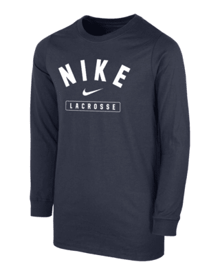 Подростковая футболка Nike Lacrosse Big Kids' (Boys') Long-Sleeve