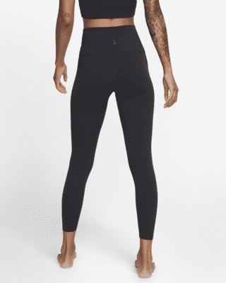 Nike Yoga Dri-FIT Luxe Women's High-Waisted 7/8 Infinalon Leggings, Black, X-Small  : : Clothing, Shoes & Accessories