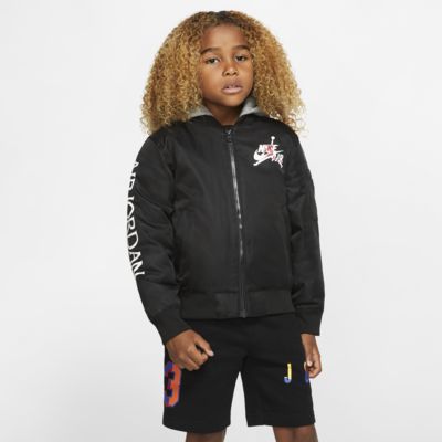 adidas hooded bomber jacket junior