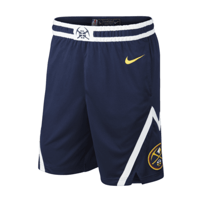 Denver Nuggets Icon Edition Pantalons curts Nike NBA Swingman - Home