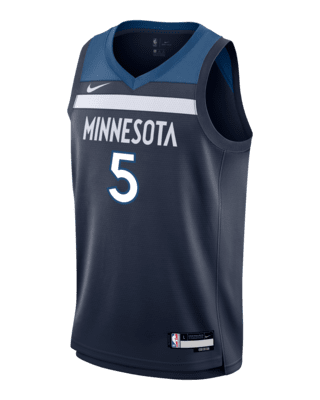 Подростковые джерси Anthony Edwards Minnesota Timberwolves 2024/25 Icon Edition Big Kids' Nike NBA Swingman Jersey