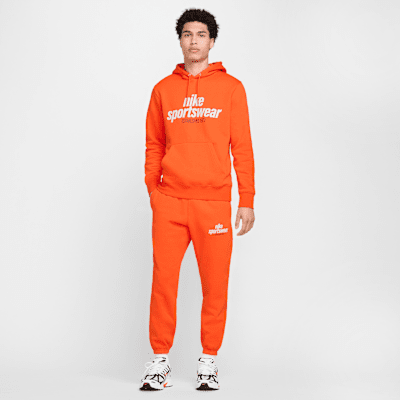 Sudadera con gorro sin cierre de tejido Fleece para hombre Nike Club