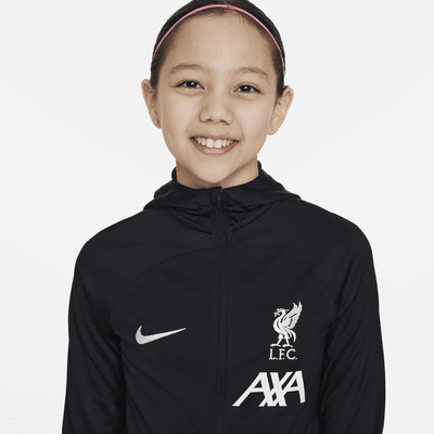 Liverpool F.C. Strike Older Kids' Nike Dri-FIT Hooded Football Tracksuit