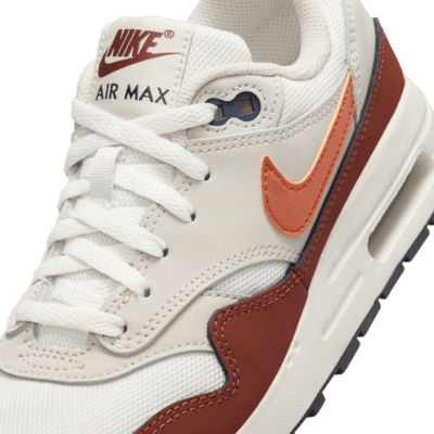 Air Max 1 sko til store barn
