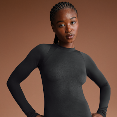 NikeSKIMS Airy Women's Long-Sleeve Crew-Neck Top
