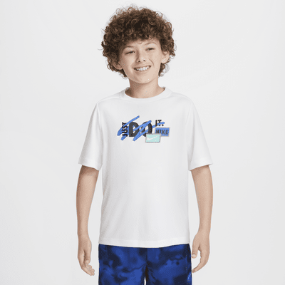 Playera Dri-FIT para niño talla grande Nike Multi