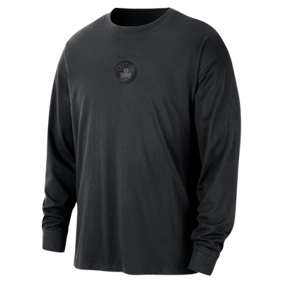 Męski T-shirt z długim rękawem Nike NBA Boston Celtics Courtside Premium Essential