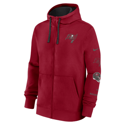 Tampa Bay Buccaneers Club Men's Nike NFL Full-Zip Hoodie