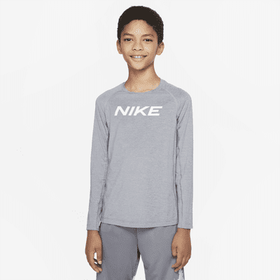 olvidadizo techo Desmañado Playera de manga larga para niño talla grande Nike Pro Dri-FIT. Nike.com