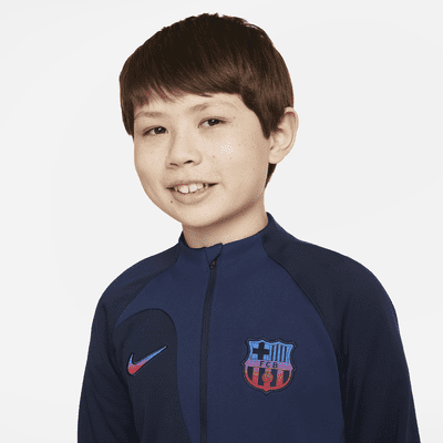 FC Barcelona Academy Pro Big Kids' Nike Soccer Jacket