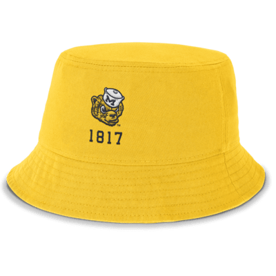 Gorro tipo pescador universitario Nike para hombre Michigan Wolverines Legacy Apex