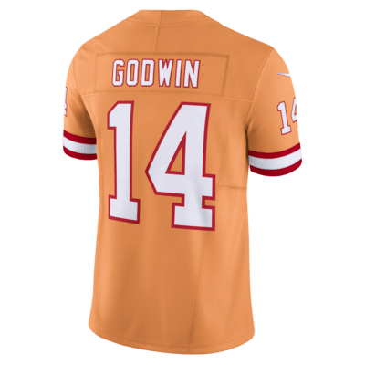 Jersey de fútbol americano Nike Dri-FIT de la NFL Limited para hombre Chris Godwin Tampa Bay Buccaneers