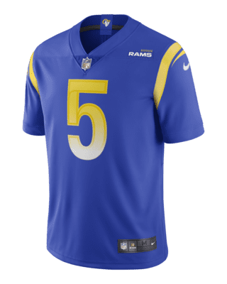 NFL Los Angeles Rams Nike Vapor Untouchable (Jalen Ramsey) Men's Limited  Football Jersey.