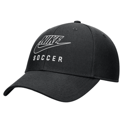 Gorra de fútbol Futura Swoosh Dri-FIT con estructura Nike Club