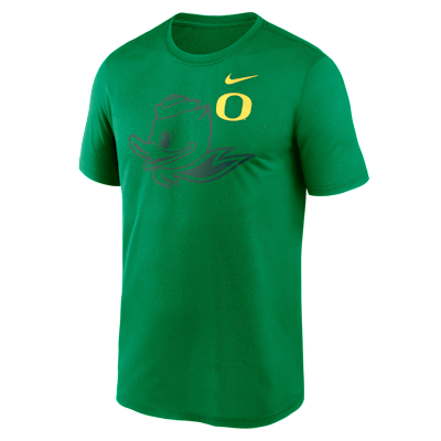 Playera universitaria Nike Dri-FIT para hombre Oregon Campus Legend Shadow Logo