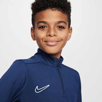 Nike Academy Dri-FIT Fußballtrainings-Longsleeve mit 1/4-Reißverschluss (ältere Kinder)