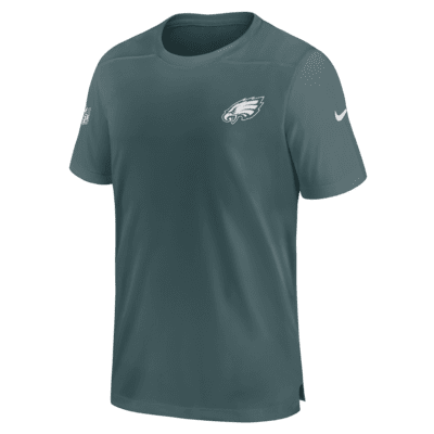 Nike Men's Dri-Fit Sideline Coach (NFL Philadelphia Eagles) Long-Sleeve Top in Green, Size: Small | 00M23JD86-0BK