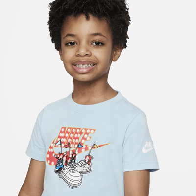 Nike Boxy Bumper Cars Tee Younger Kids' T-shirt. Nike IE