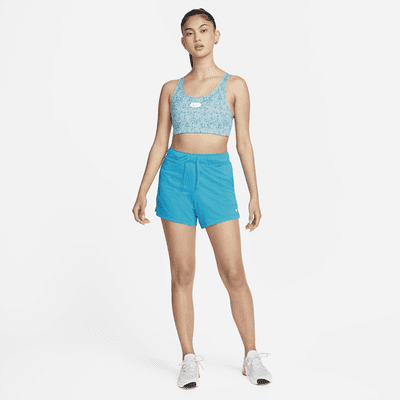 Nike Swoosh Icon Clash Women's Medium-Support Padded Strappy Printed Sports Bra