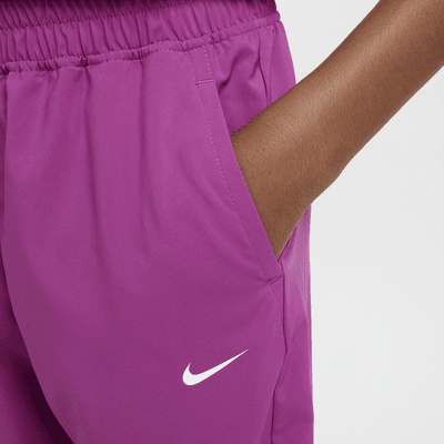 Nike Dri-FIT One Big Kids' (Girls') Woven Training Pants