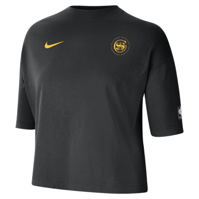 Golden State Warriors 2023/24 City Edition Women's Nike NBA Courtside Boxy T-Shirt