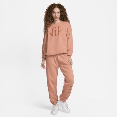 Nike Sportswear Phoenix Fleece Women's Oversized Crew-Neck Logo Sweatshirt