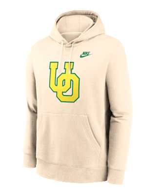 Мужское худи Oregon Natural Vault Logo Nike College Pullover Hoodie