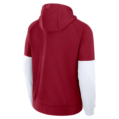 Alabama Crimson Tide Fitness Men’s Nike Therma College Pullover Hoodie