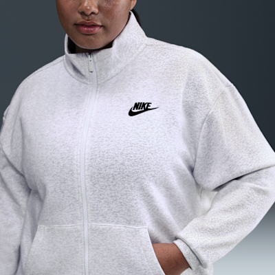 Nike Sportswear Club Fleece Women's Loose Track Jacket (Plus Size)