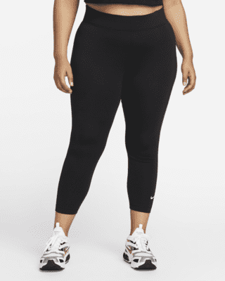 Женские тайтсы Nike Sportswear Essential 7/8 Mid-Rise Leggings (Plus Size)