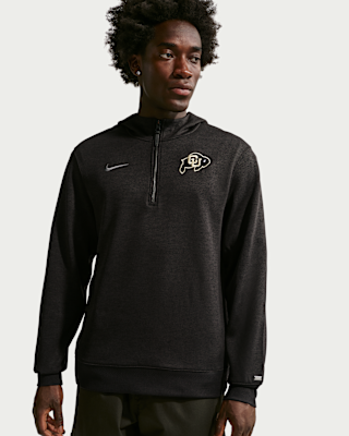 Мужское худи Colorado Buffaloes Nike NCAA Basketball Coaches' Pullover Hoodie для баскетбола