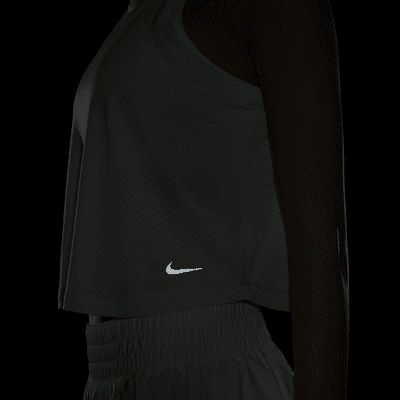 Camiseta de tirantes Dri-FIT cropped para mujer Nike One Classic Breathe