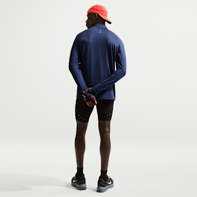 Nike Stride Dri-FIT hardlooptop met korte rits voor heren