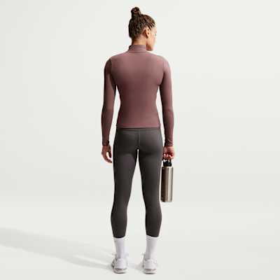 Nike One Seamless Front Leggings de talle alto y longitud completa - Mujer