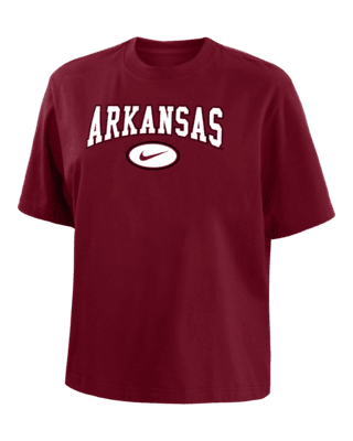 Женская футболка Arkansas Nike College Boxy