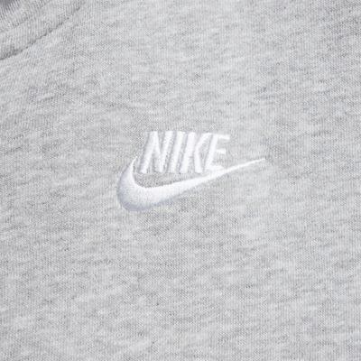 Sudadera con gorro de cierre completo para mujer Nike Sportswear Club Fleece