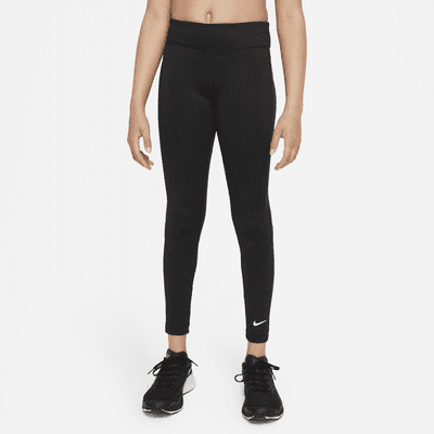 Nike Dri-FIT One Older Kids' (Girls') Leggings