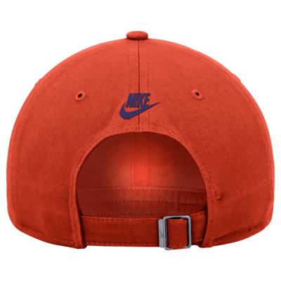 Gorra universitaria Nike ajustable con logotipo de Clemson