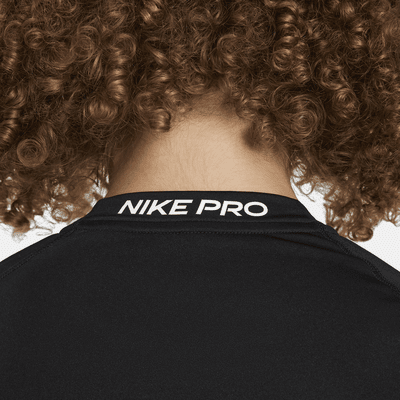 Koszulka z długim rękawem dla dużych dzieci (chłopców) Dri-FIT Nike Pro