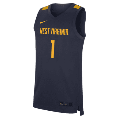 Jersey de b squetbol Replica para hombre Nike College Dri FIT West Virginia