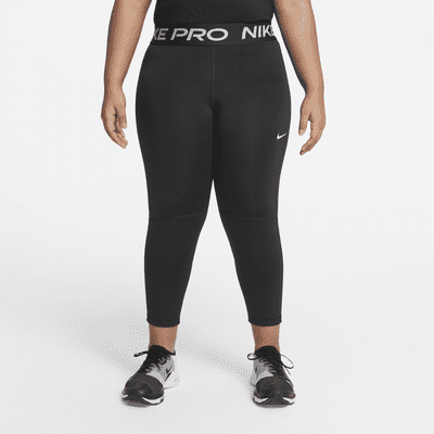  Nike Women's Capri Pro Leggings (Carbon Heather/Black