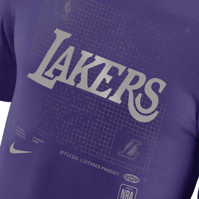 Los Angeles Lakers Courtside Chrome Men's Nike NBA T-Shirt