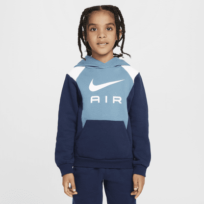 Conjunto de pants y sudadera sin cierre de tejido Fleece para preescolar Nike Air