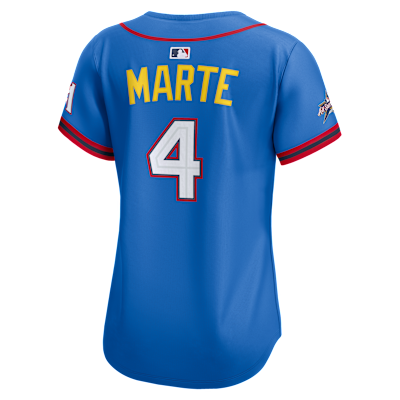 Jersey Nike Dri-FIT de la MLB Limited para mujer Ketel Marte National League 2025 All-Star Game