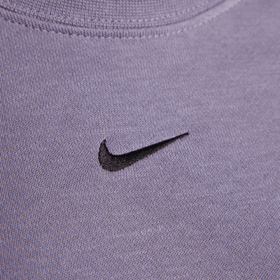 Nike Sportswear Chill Terry kerek nyakkivágású, rövidített, francia frottír női felsőrész