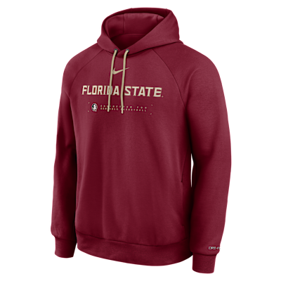 Florida State Courtside Basketball Practice Men's Nike Dri-FIT Pullover Hoodie