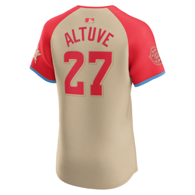 Jersey Nike Dri-FIT ADV de la MLB Elite para hombre José Altuve American League 2024 All-Star Game